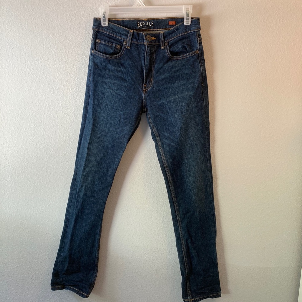 Red Ale by Alesbury Slim Jeans Size 28/30